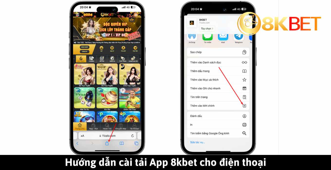 Hướng Dẫn Cách Tải App 8kbet Đơn Giản Cho Người Chơi ⭐